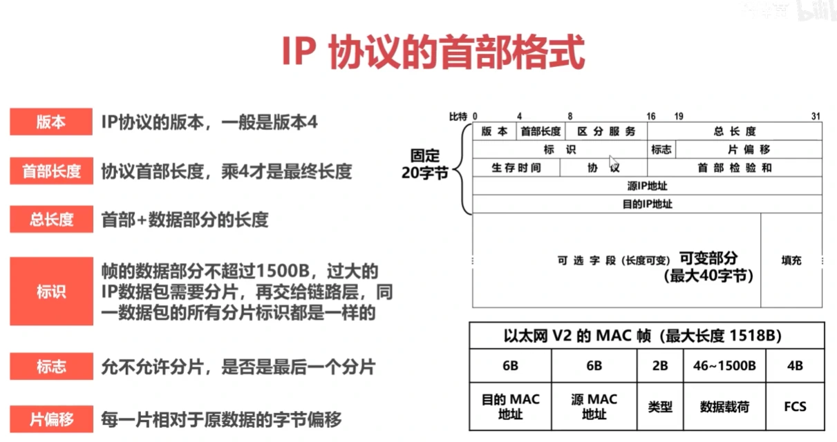 IP协议首部格式1